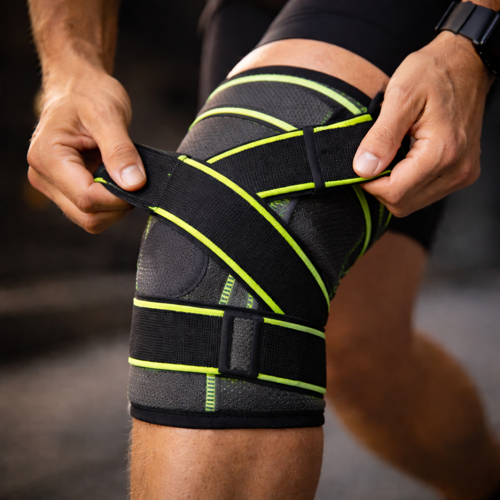 Joelheira ajustável